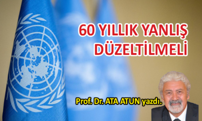 60 Yıllık Yanlış Düzeltilmeli