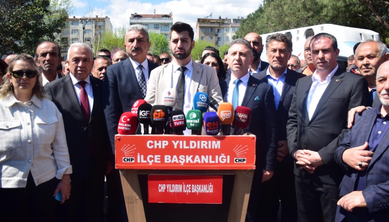 CHP Bursa İl Başkanı Yeşiltaş’tan ‘Karaaslan’a tepki