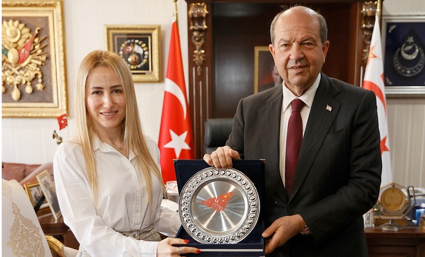 Türkiye Çin Geliştirme ve Destekleme Derneği’nden Cumhurbaşkanı Tatar’a ziyaret