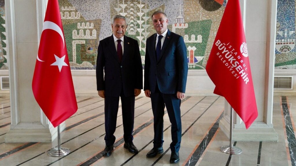 Bülent Arınç’ın İBB ziyareti