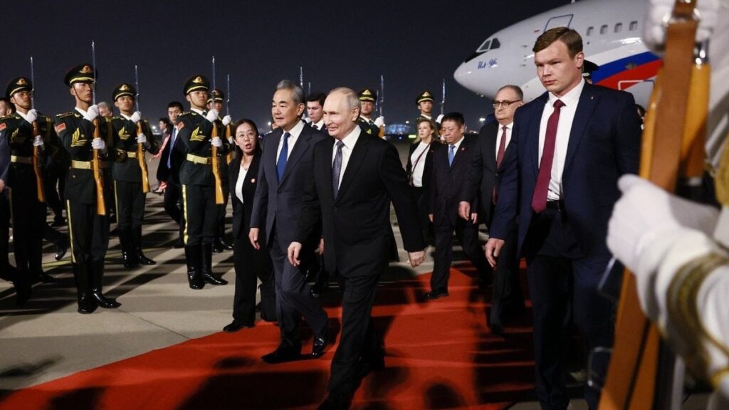 Putin’in Çin Ziyareti Başladı
