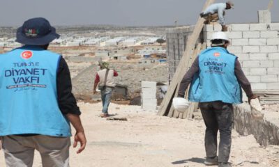 Siirt’ten İdlib’e ev yardımı