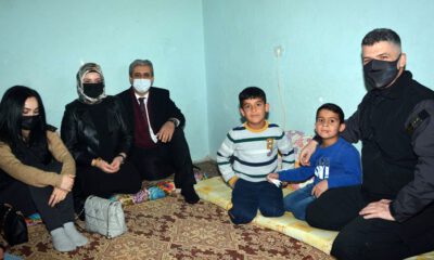 Yozgat’a sığınan Iraklı aileye devlet ziyareti
