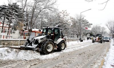 Malatya Belediyesi’nden kar seferberliği