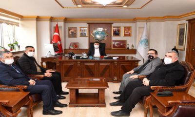 Aksaray Belediye Başkanı’na Memur Sen’den ziyaret
