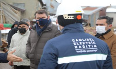 Sivas’taki elektrik kesintileri gideriliyor