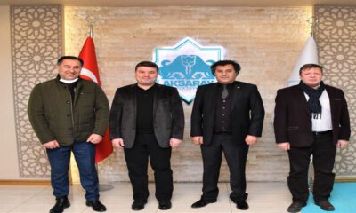 Aksaray Belediye Başkanı’na Yargıtay üyesinden ziyaret