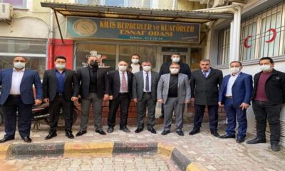 Kilis’te MHP Teşkilatı’ndan esnaf başkanlarına ziyaret