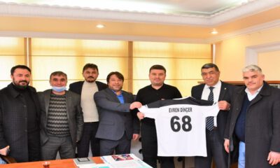 Aksaray Belediye Başkanı’ndan amatör sporculara destek