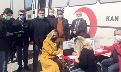 DEVA Partisi’nden Bursa’da Türk Kızılayı’na kan desteği