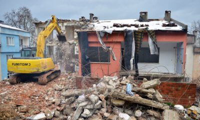 Bursa Yıldırım’da kamulaştırma sonrası yıkımlar sürüyor